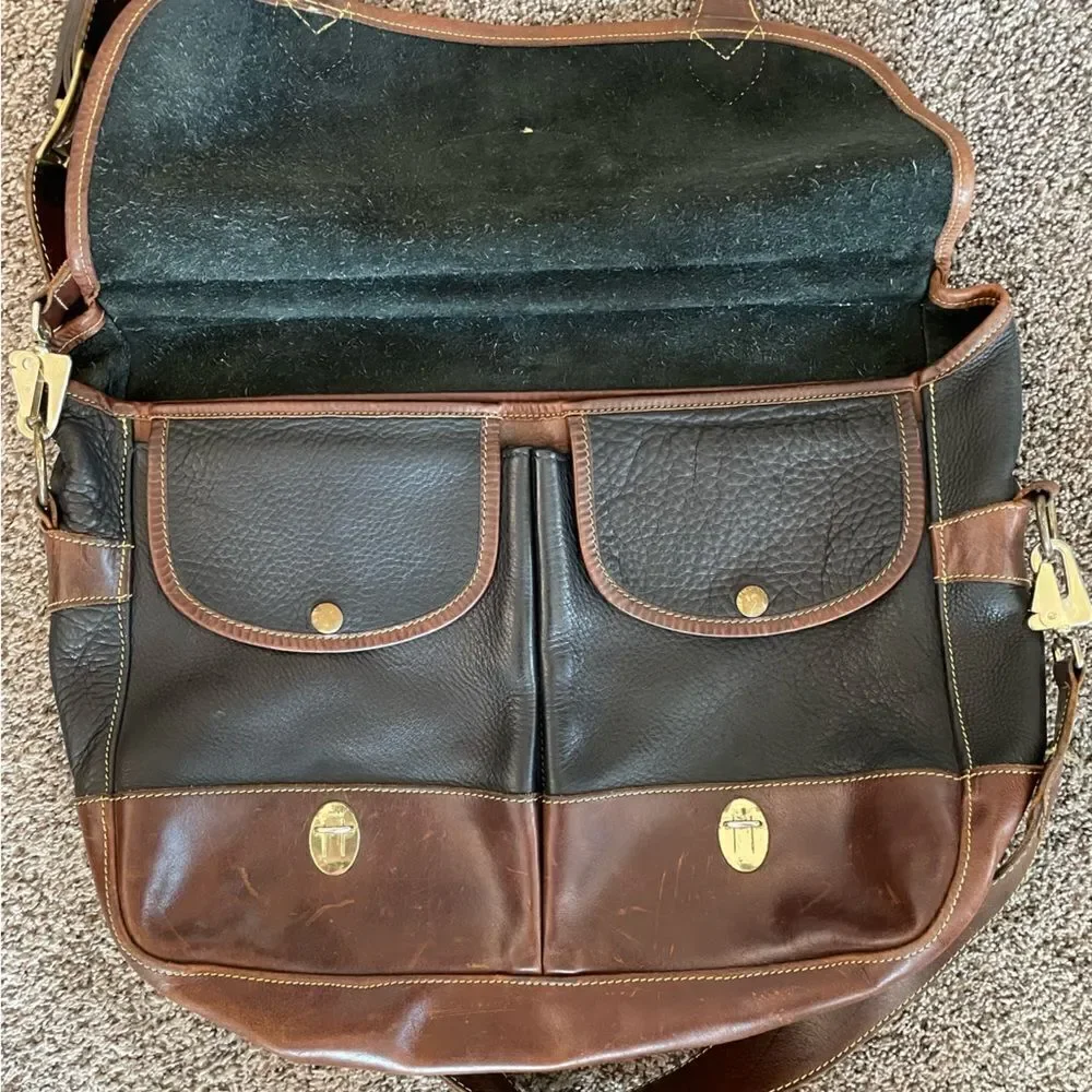 Dexter Leather Messenger Bag